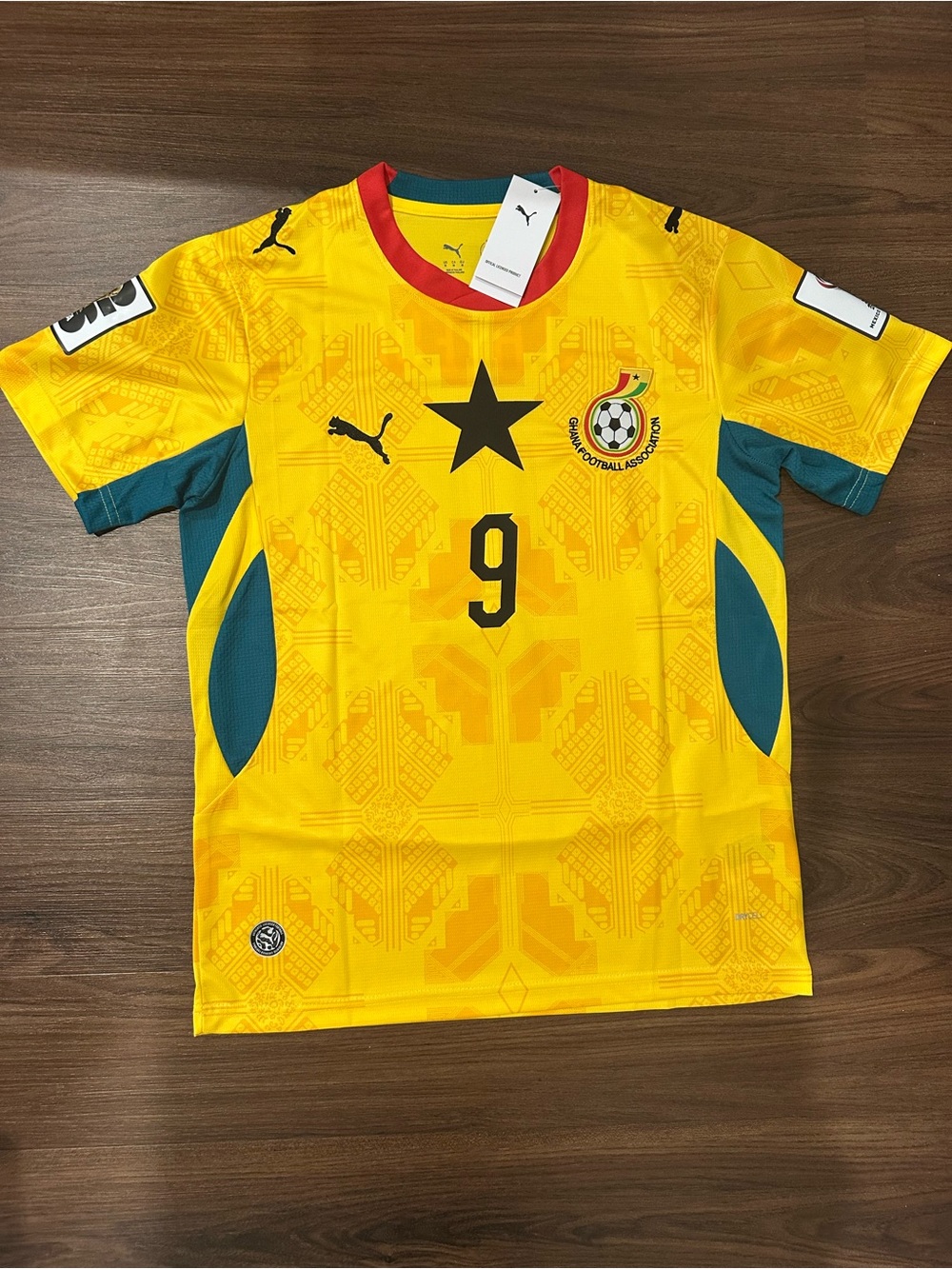 Ghana Black Stars National Team Jordan Ayew Soccer World Cup Football Jersey